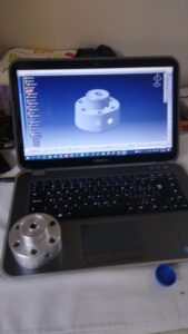 CAD design of edi sensor