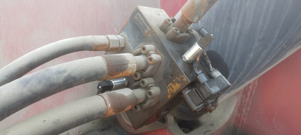 selonoid valves automation for hydraulic bumpers